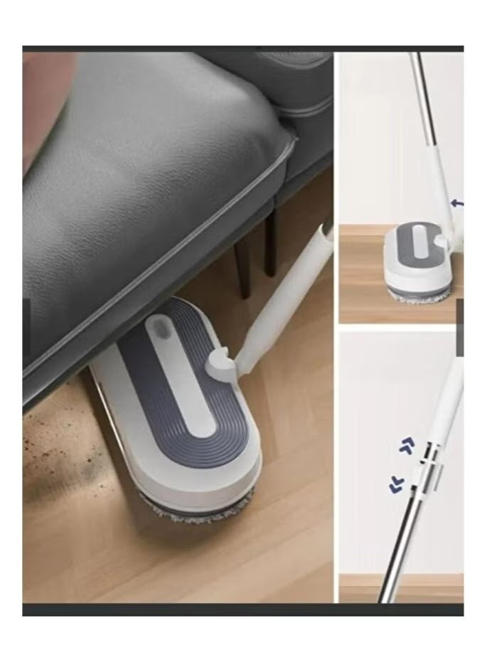 Denx DX2907 Cordless Water Spray Mop – Rechargeable Portable Floor Cleaning Mop with Integrated Spray System, Lightweight Design for Tile, Wood, Marble & Laminate Surfaces - Image 4